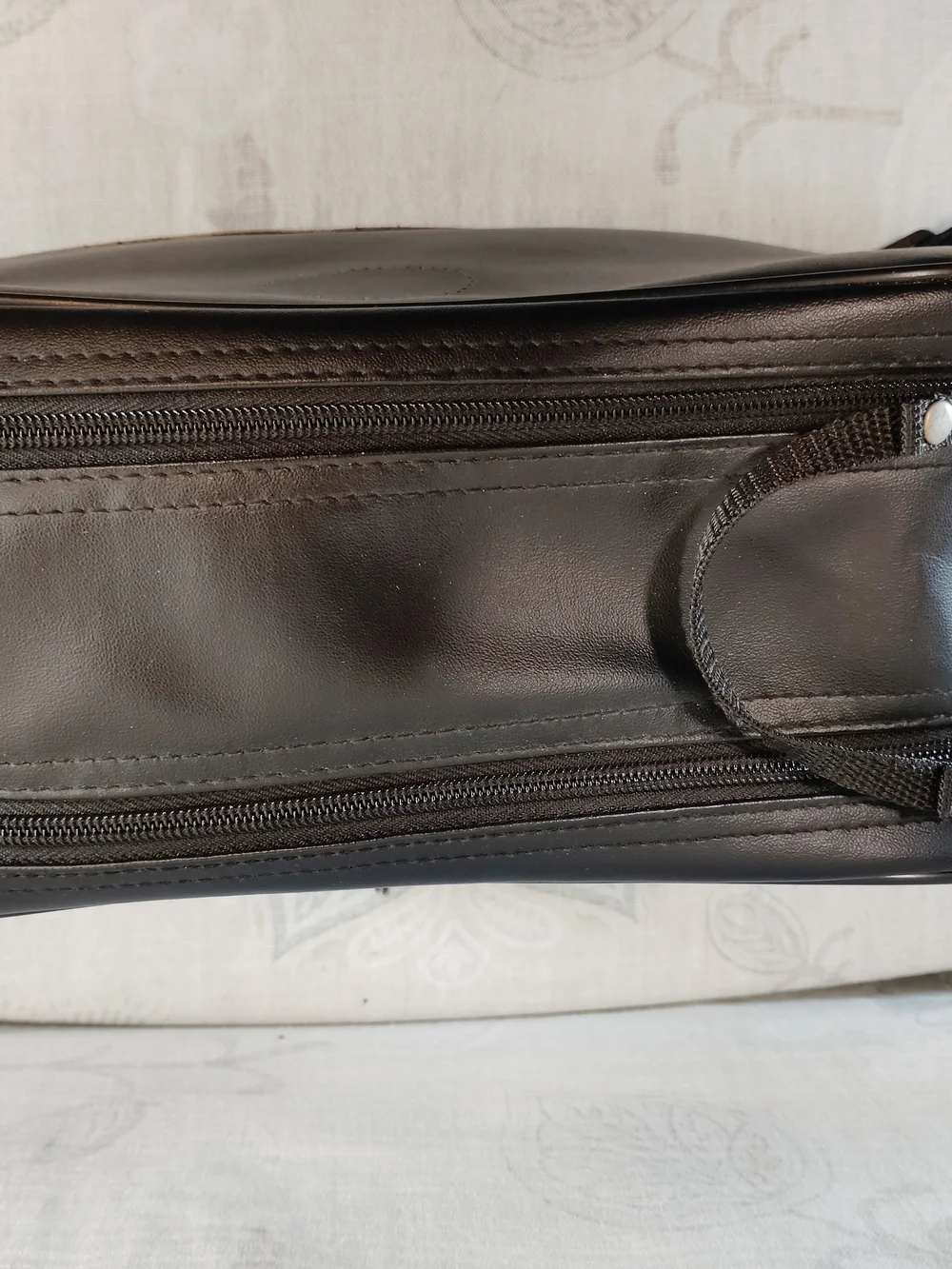 Black and Brown Crossbody Travel/ Camera Bag